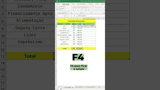 Mini Controle Financeiro em Excel pra VC #01 #excel  #office  #controlefinanceiro