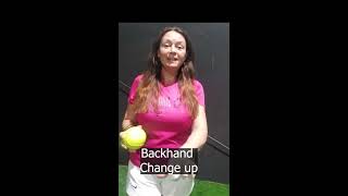 How to Throw a Change Up in Softball