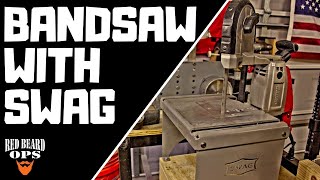 Harbor Freight Bauer Bandsaw & SWAG Stand REVIEW