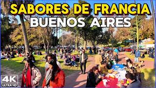 【4K】FERIA de la COCINA FRANCESA - PLAZA FRANCIA, Buenos Aires 🇦🇷  | Lucullus 2024