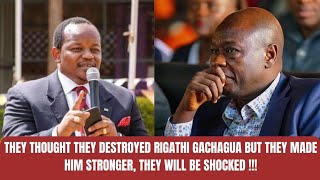 Rigathi Gachagua will be back stronger, I only pity Mt kenya MPs who impeached him. Ngunjiri Wambugu