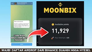 TUTORIAL DAFTAR AIRDROP BINANCE MOONBIX