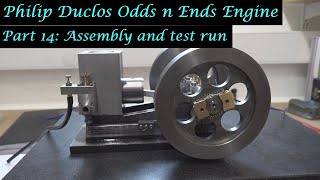 #MT41 Part 14 - Philip Duclos Odds n Ends Engine. Assembly and first run. In 4K by Andrew Whale.