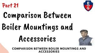 21| boiler mountings and accessories