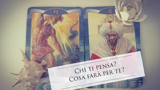 Chi ti pensa? Cosa farà per te? 🌟 Tarocchi interattivi❤️🌸 Scegli tarocchi🔮