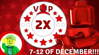 Double LEGO VIP-Points! 7-12 of December!