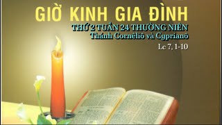 THỨ 2 TUẦN 24 TN 16/09/2024