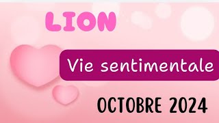 Lion vie sentimentale Octobre 2024