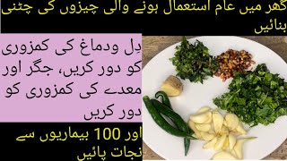 Anar Dana Or Podina Ki chutney | اناردانہ اور پودینہ کی مزےدار چٹنی | Chutney Recipe In Urdu hindi