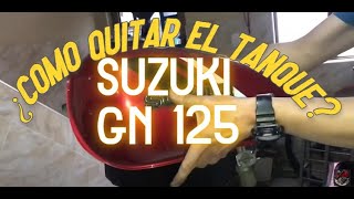 Desmonte y Monte de Tanque | Suzuki GN 125.