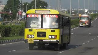 yellow colour Bus videos in Guntur || Sri Krihna Travels #apsrtc #srikrishnatravels #andhrapradesh