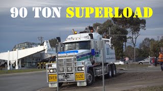 90 METRES LONG! - ODLS Superload Australian oversize heavy hauler trucks