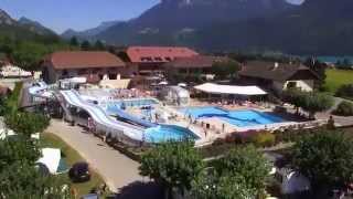 Camping l'Idéal lac Annecy Haute Savoie Mont Blanc lac montagnes