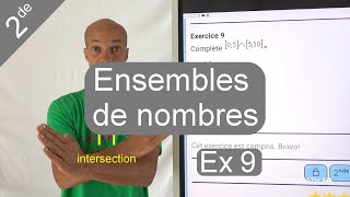 Exercice 9 : calculer l'intersection de deux intervalles