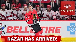 Frank Nazar Scores In His NHL Debut, + Chicago Blackhawks Secure Top 4 Pick In 2024 NHL Draft