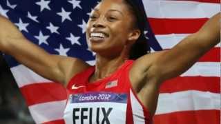 Allyson Felix Gets 3rd Gold Of London Olympics As US Women Win Stress Free 4x400 Relay