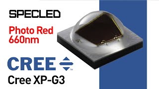 Обзор Cree XP-G3 (Photo Red 660нм). Cree XPGDPR-LS-0000-G01. Светодиод для растений и аквариумов