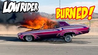 Be Careful! Lowrider Burn on Highway. Defective Battery?