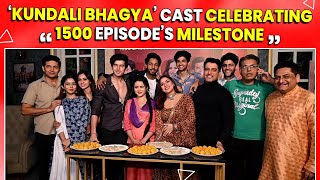 kundali bhagya 1500 episodes celebration