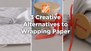 3 Creative Alternatives to Wrapping Gifts | The Home Depot with @food52