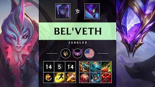 Bel'Veth Jungle vs Kha'Zix: Legendary - NA Master Patch 14.22