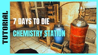 7 Days to Die | How To Craft Chemistry Station [Beginners Guide] - PC/PS4/XB1