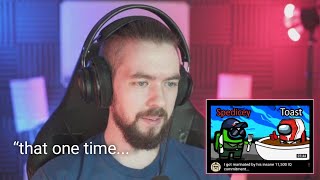 Jacksepticeye on "that one time he marinated toast..."