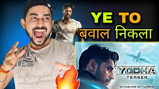 YODHA TEASER REACTION || SIDHARTH MALHOTRA