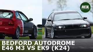 2024 (Apr) Bedford Autodrome - BMW E46 M3 vs K24 EK9