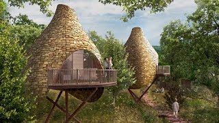 Robin Hill ‘Nesting’ Treehouse Development Accommodation – Hotel and Leisure Isle of Wight