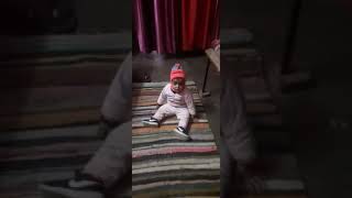 Vaishu 13 month old 💪 || #shorts #youtubeshorts #whatsappstatus