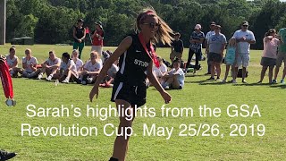 Sarah @ GSA Revolution Cup