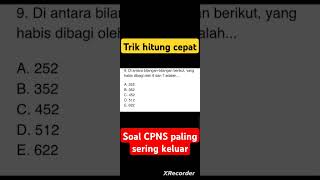 SOAL CPNS PALING SERING KELUAR Part 9. Trik simpel Hitung Cepat