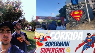 VLOG: CORRIDA SUPERMAN & SUPERGIRL 2019