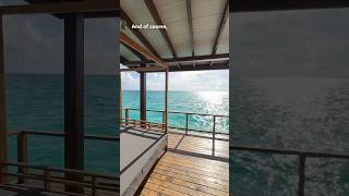 Overwater jacuzzi villa tour at fushifaru Maldives #maldives