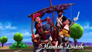 LazyTown - You Are A Pirate (Multi Languages)