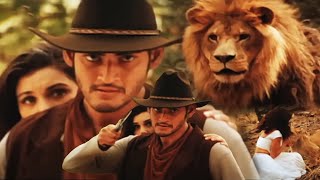 Mahesh Babu Fighting With Lion To Save Lisa Ray Scene || Takkari Donga Movie || WOW TELUGU MOVIES