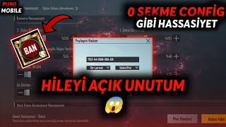 DÜNYANIN EN İYİ HASSASİYET AYARLARI😱 SEKMEME GARANTİLİ! | PUBG MOBİLE