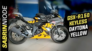 Review Suzuki GSX R150 Keyless Daytona Yellow