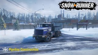 SnowRunner | PipeLine Construction | Black Bird Contract