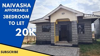 NAIVASHA HIDDEN GEMS | 3BEDROOM ENSUITE | RENT 20,000