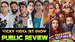 Vicky vidya ka vah wala video public review reaction, Rajkumar Rao, Tripti dimri, Vijay Raj