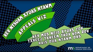 Minnesota Department of Human Services - Appeals process (Hmong) audio description version