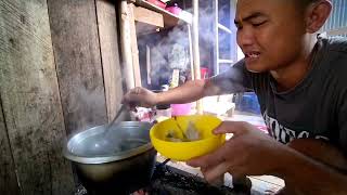 Buat sup Kaki Ayam berkuku campur Timun berduri masakn zaman zaman dahulu