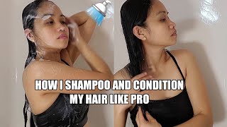 HOW I WASH/SHAMPOO MY HAIR LIKE A PRO/HAIR CARE TIPS