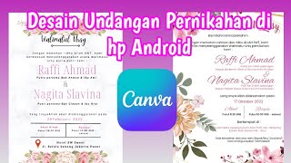 CARA MEMBUAT DESAIN UNDANGAN DIGITAL LEWAT HP