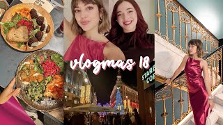 ✨ Fiesta en Madrid, reencuentros, sitio healthy favorito y un evento de Navidad l VLOGMAS 18