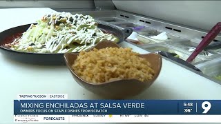 Tasting Tucson: Mixing enchilada sauces at Salsa Verde Restaurant