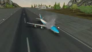 United Airlines flight 811 in a game #plane #planecrash