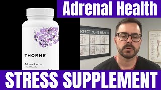 Adrenal Cortex by Thorne Review - Adrenal Fatigue and Cortisol Levels - Stress Support Supplement